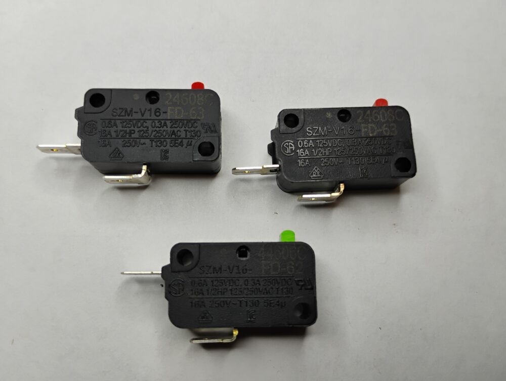 SZM-V16-FA-63  SZM-V16-FA-62 szmv16 (1set 3pcs) LG, SHARP MICROWAVE DOOR SWITCH