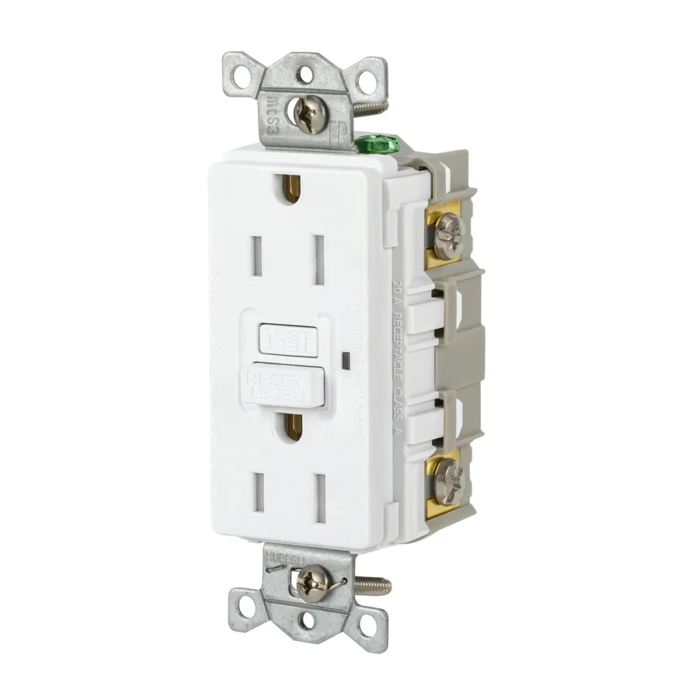 (7) HUBBELL GFRTR15W Heavy Duty Tamper Resistant Self Test GFCI Receptacle NEW - Image 5