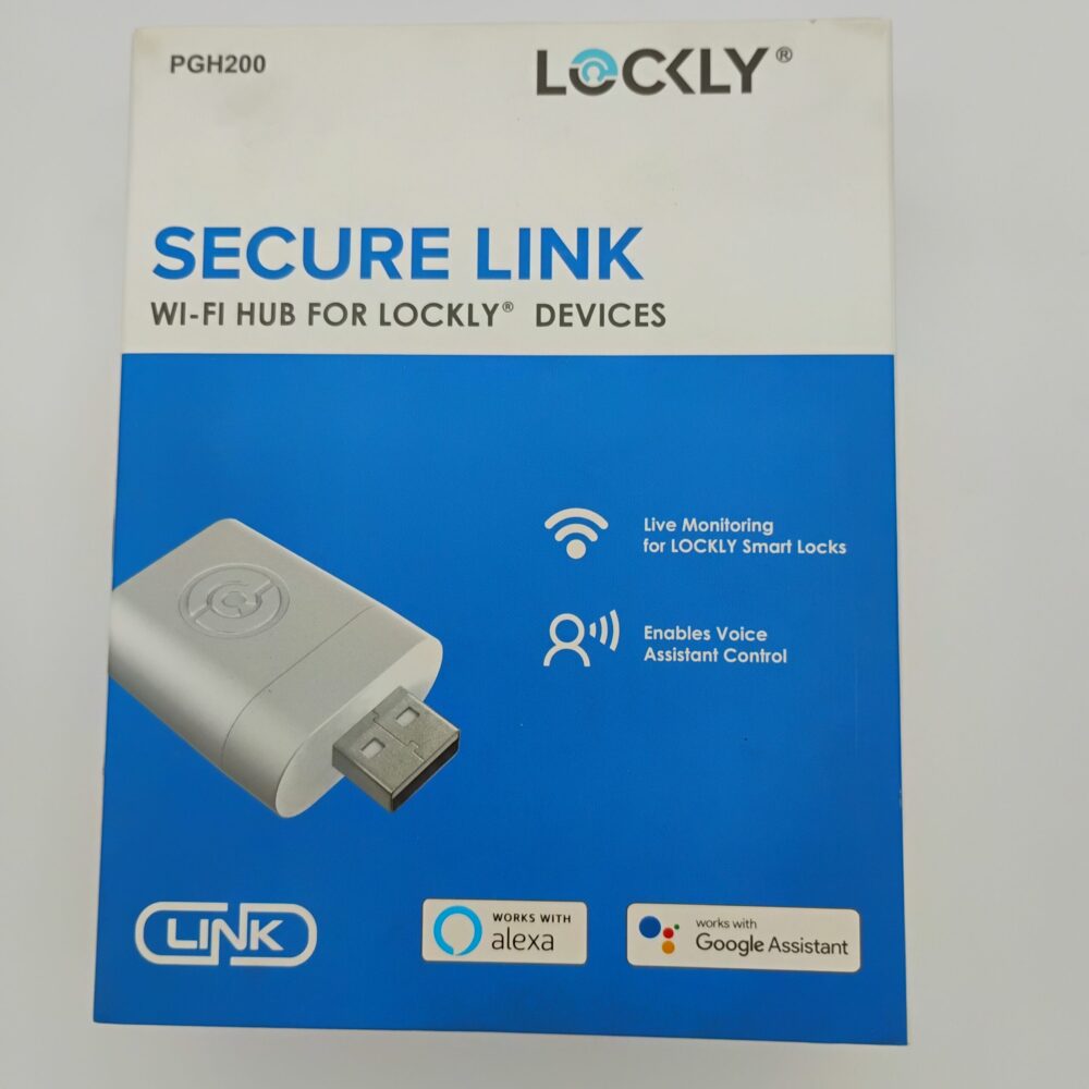 Lockly 7S Smart Deadbolt Lock + PGH200 Secure Link WI-FI Hub (Factory Sealed) - Image 8