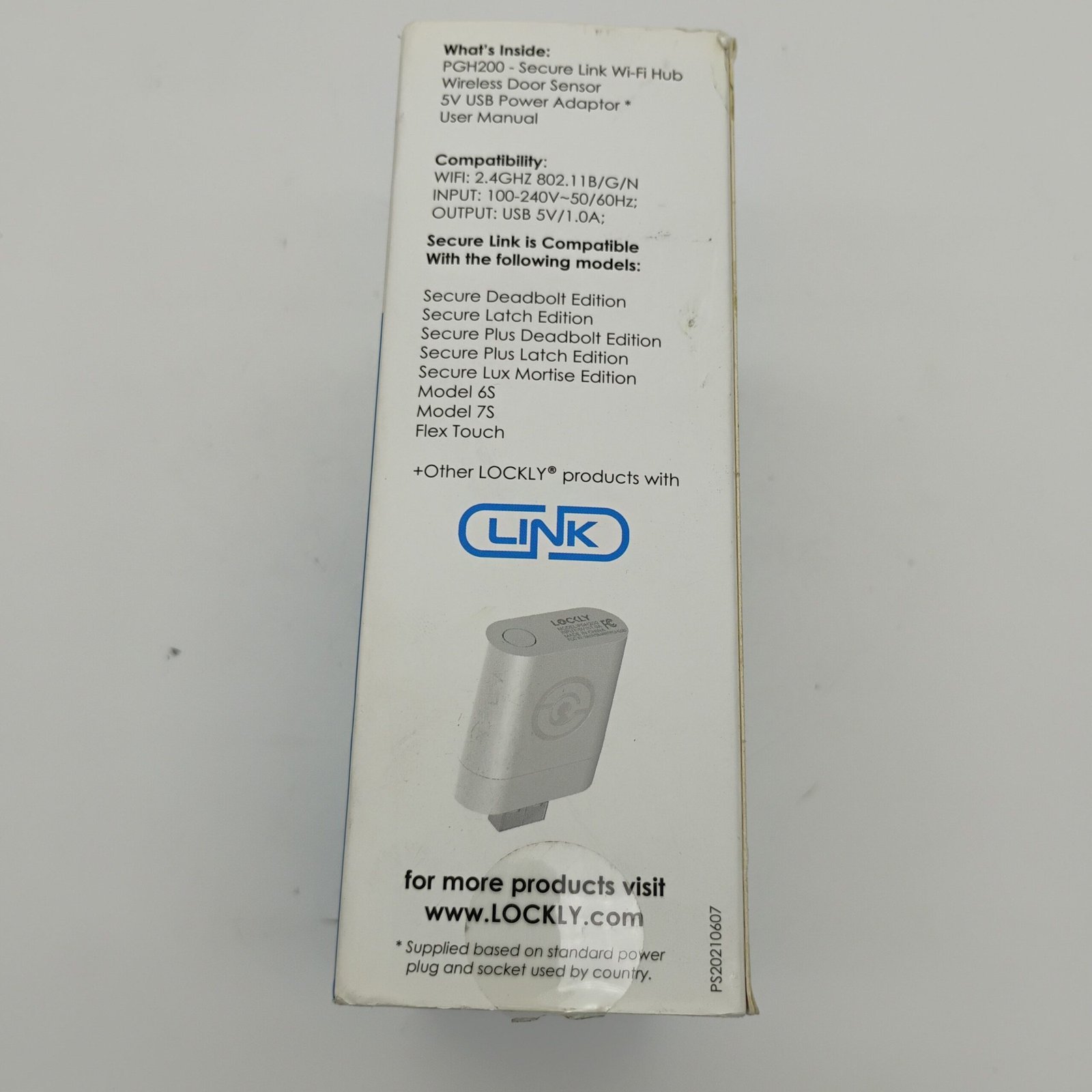 Lockly Secure LINK Wi-Fi Smart Hub For LOCKLY Devices (PGH200) - Image 9