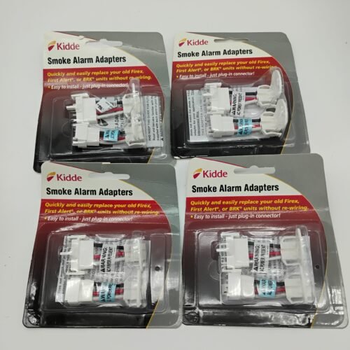 ( 4 Packs Of 2 Each ) KIDDE Smoke Alarm Adapters