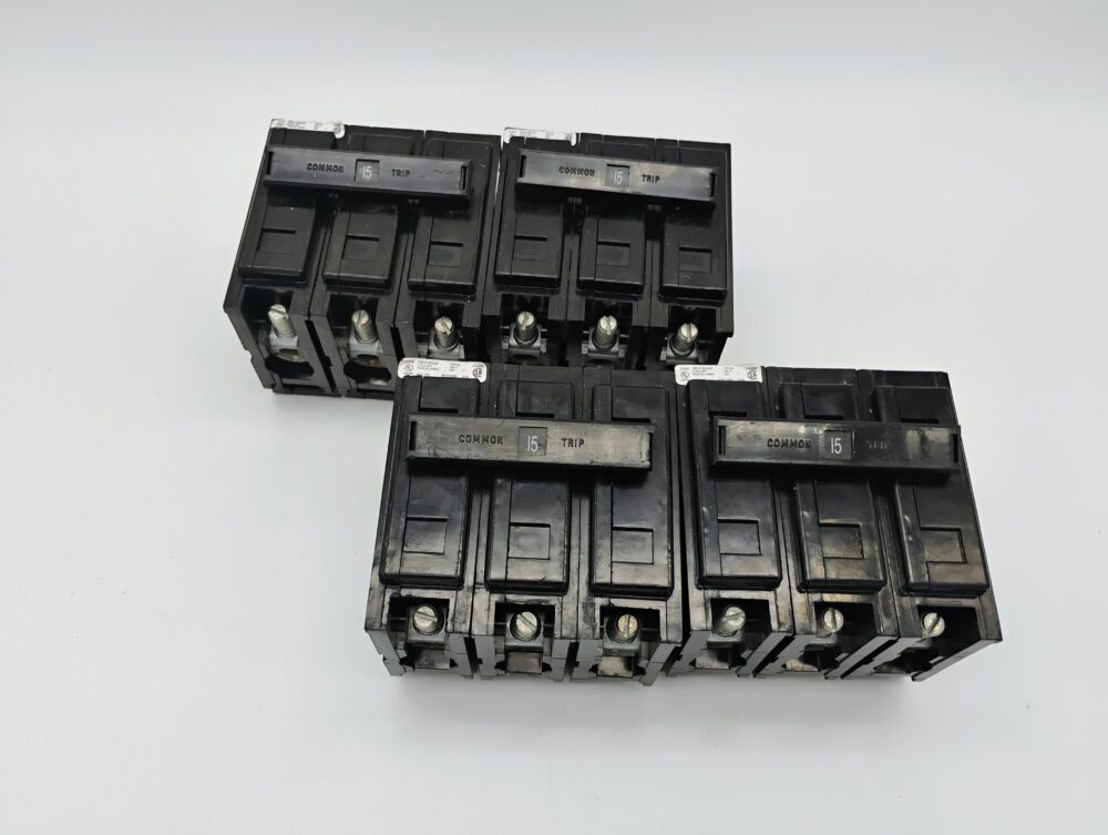Eaton BAB3015H 15 A 3-Pole Bolt-On Circuit Breaker 240 V Quicklag New - Image 2