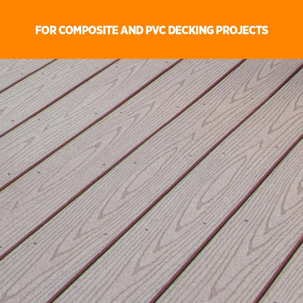 Image of the Camo #10 2-1/2 in. Redwood Star Drive Trim-Head Composite Deck Screw (350-Count) by CAMO, SKU: 2152-CamoRed-2-1/2#10-350