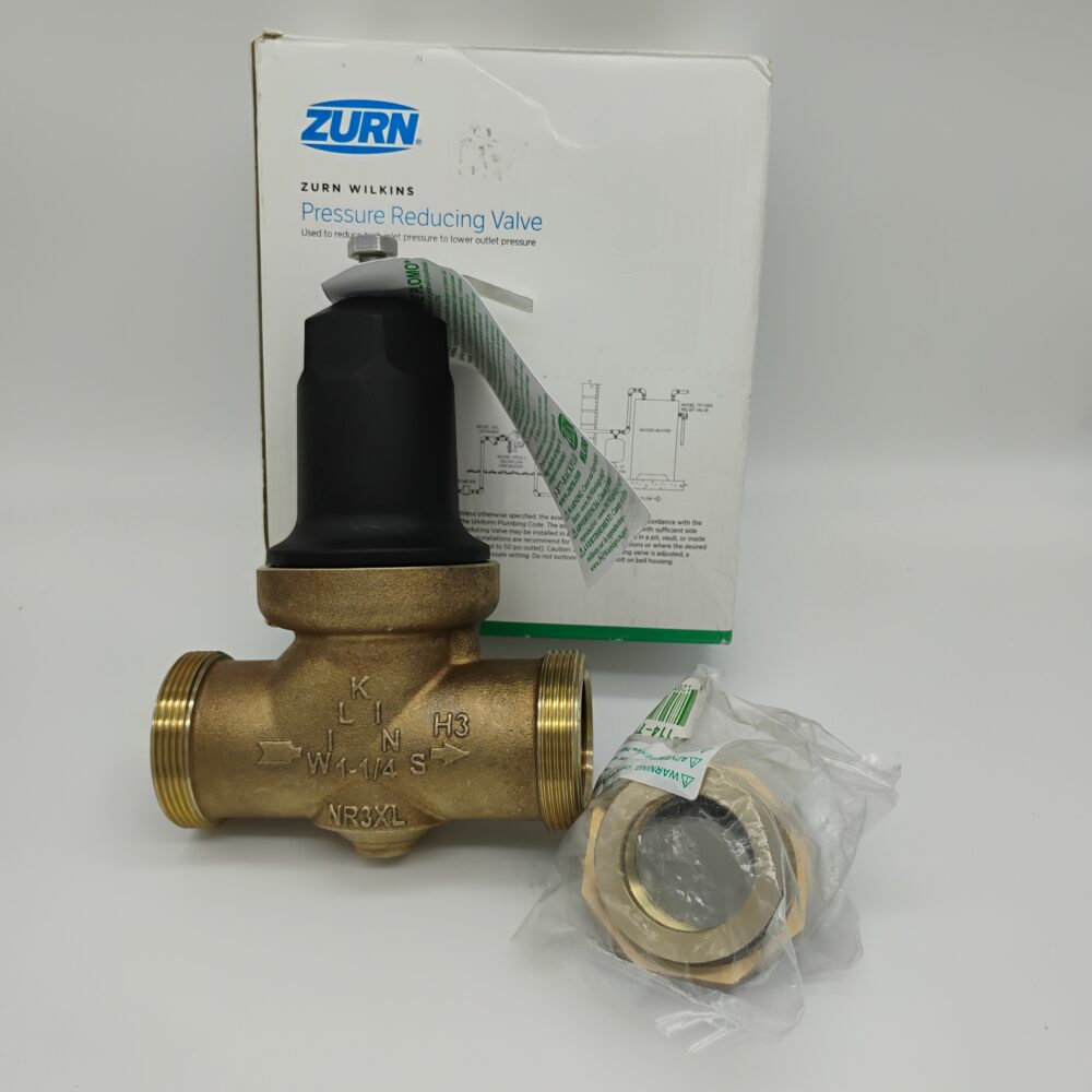 Zurn Wilkins 1-1/4 in. NR3XL Pressure Reducing Valve Single Union NPT Connection