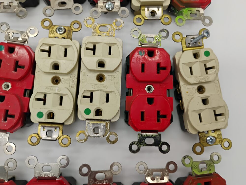 lot of 24 Hospital Grade Receptacle Duplex Outlet 20A 125V - Image 6