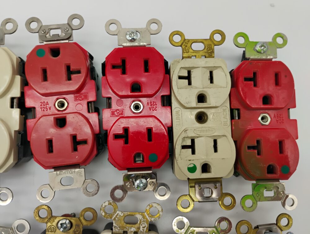lot of 24 Hospital Grade Receptacle Duplex Outlet 20A 125V - Image 8
