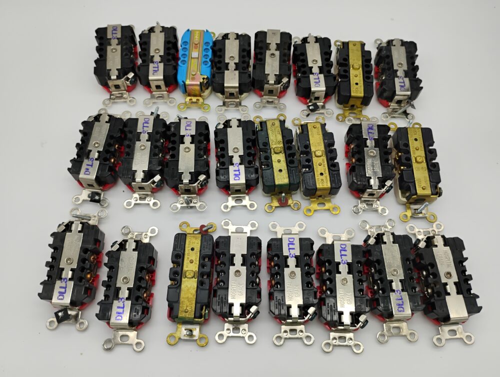 lot of 24 Hospital Grade Receptacle Duplex Outlet 20A 125V - Image 9