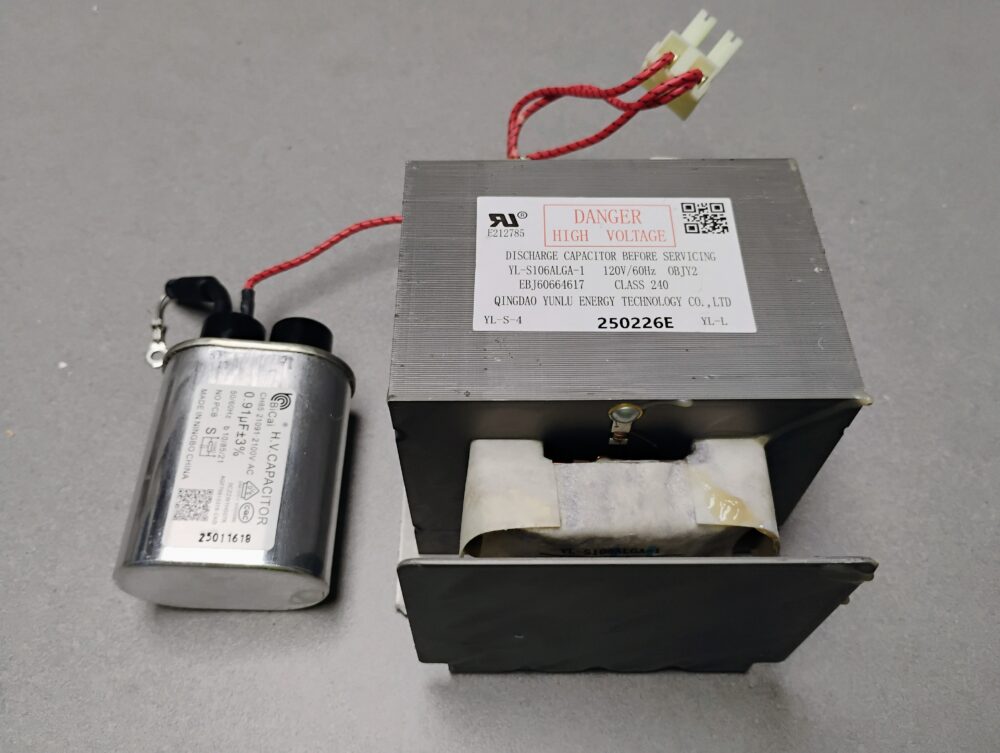 New LG Transformer EBJ60664617 + Capacitor