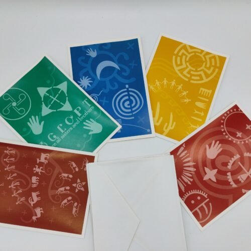 University of Arizona “Emergence” Native American Art Postcards Set 7x5
