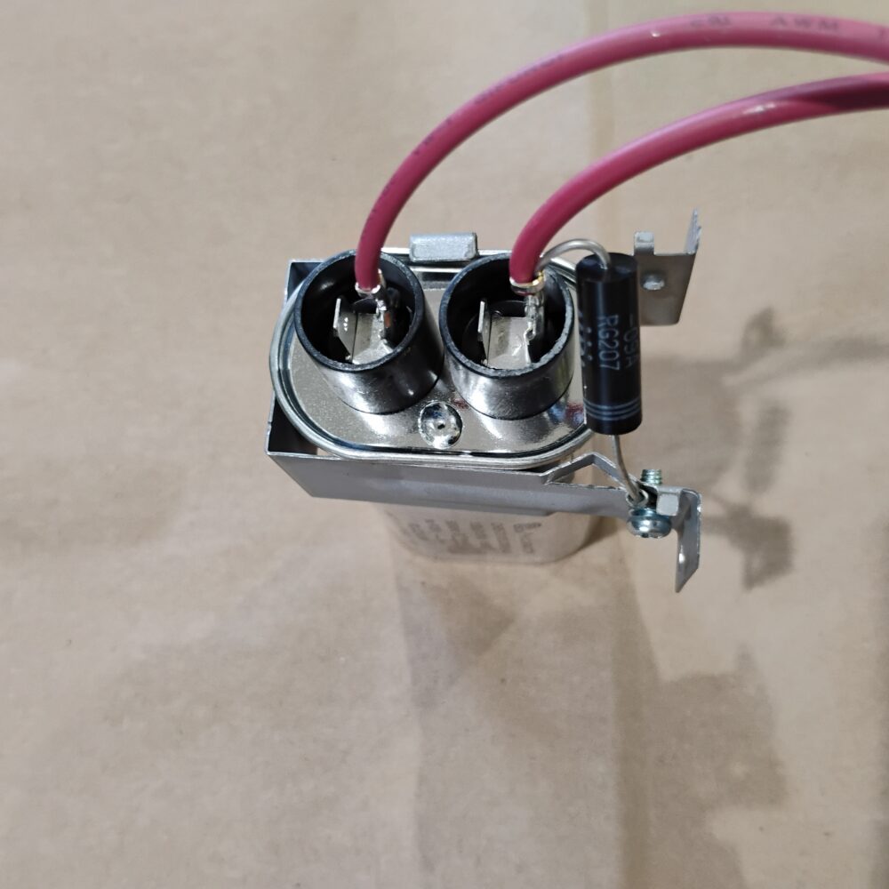 Sharp Microwave High-Voltage Transformer OBJY2 + Capacitor RC-QZA336 - Image 10