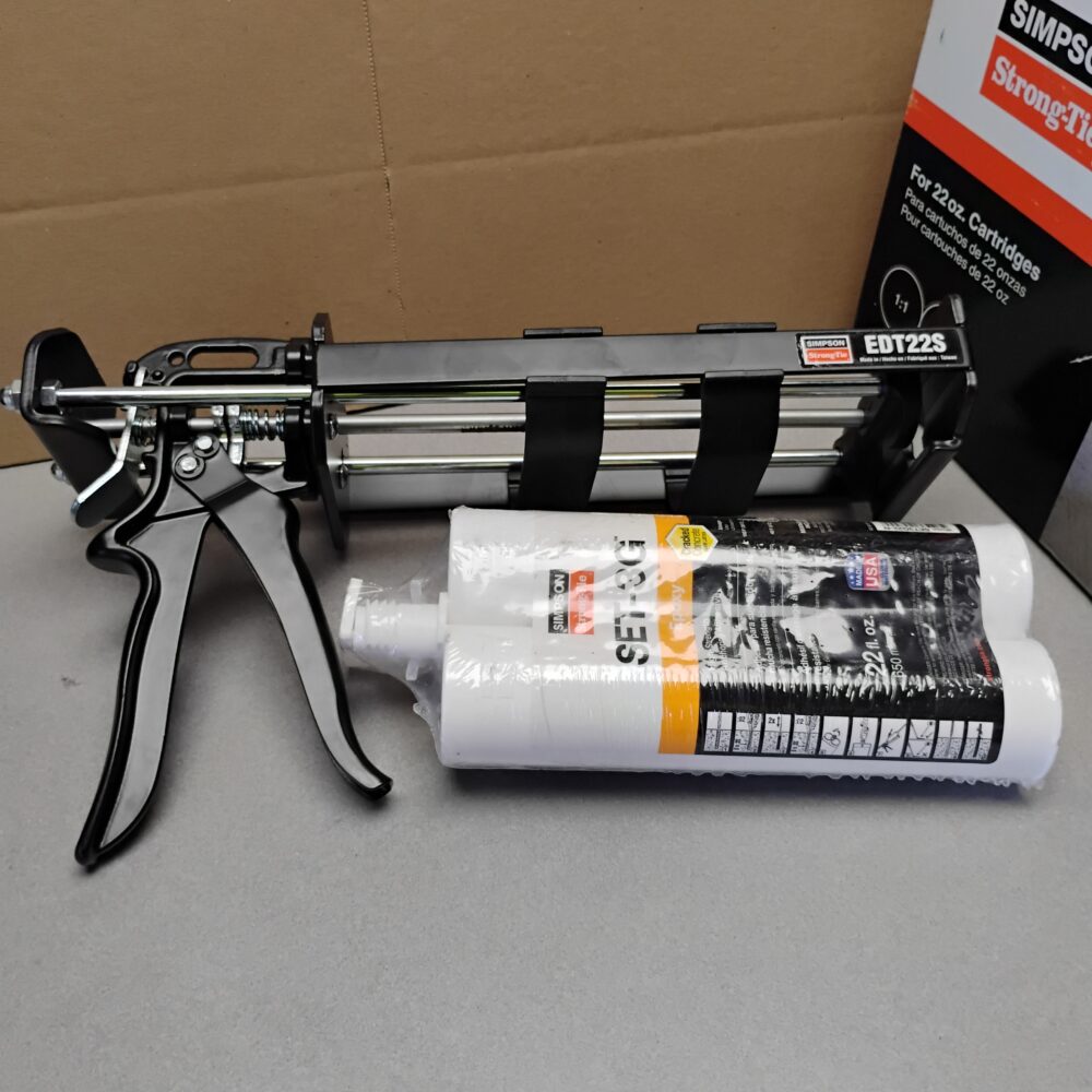SET-3G 22 oz. High-Strength Epoxy Adhesive with Nozzle + EDT22S Steel Dispensing - Image 3