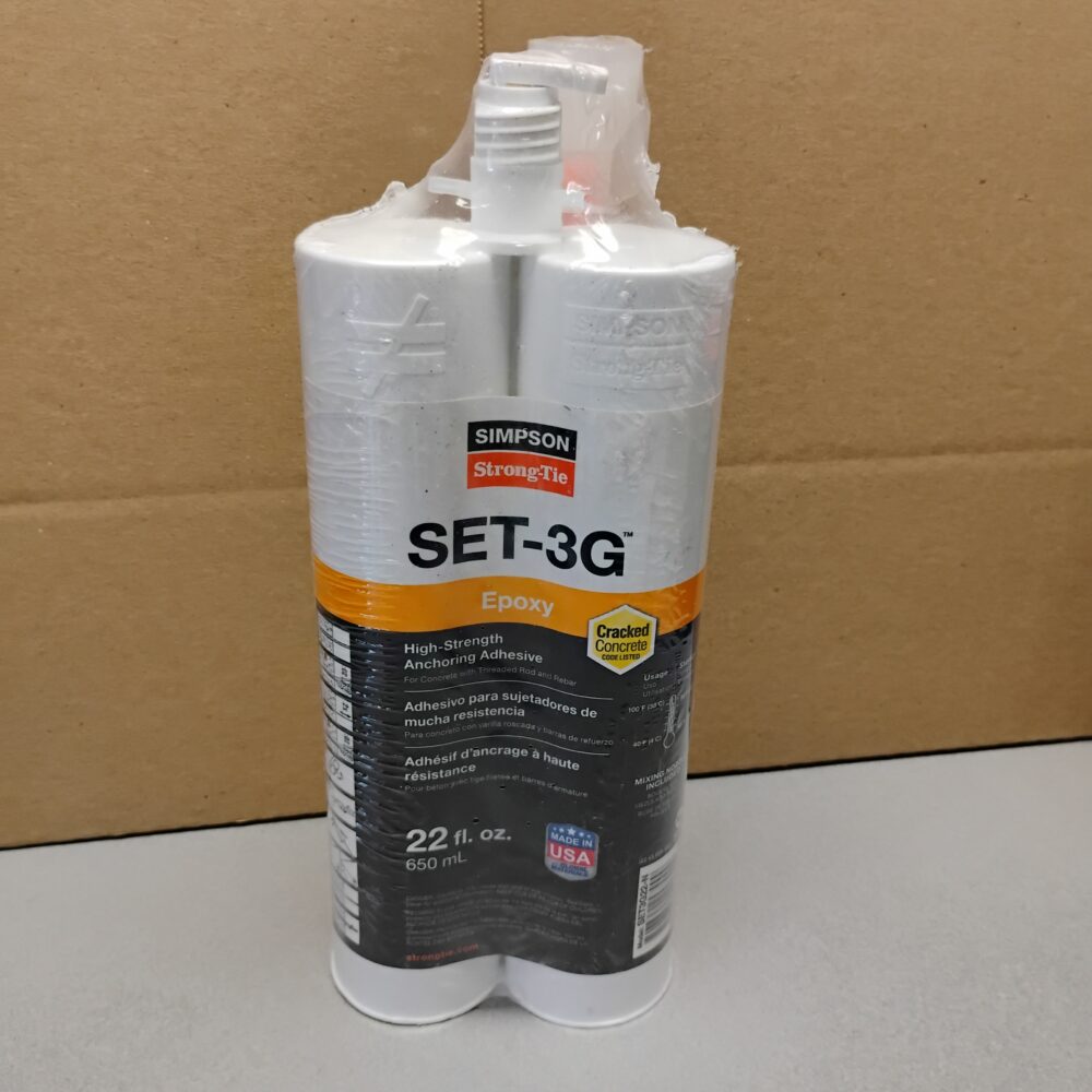 SET-3G 22 oz. High-Strength Epoxy Adhesive with Nozzle + EDT22S Steel Dispensing - Image 5