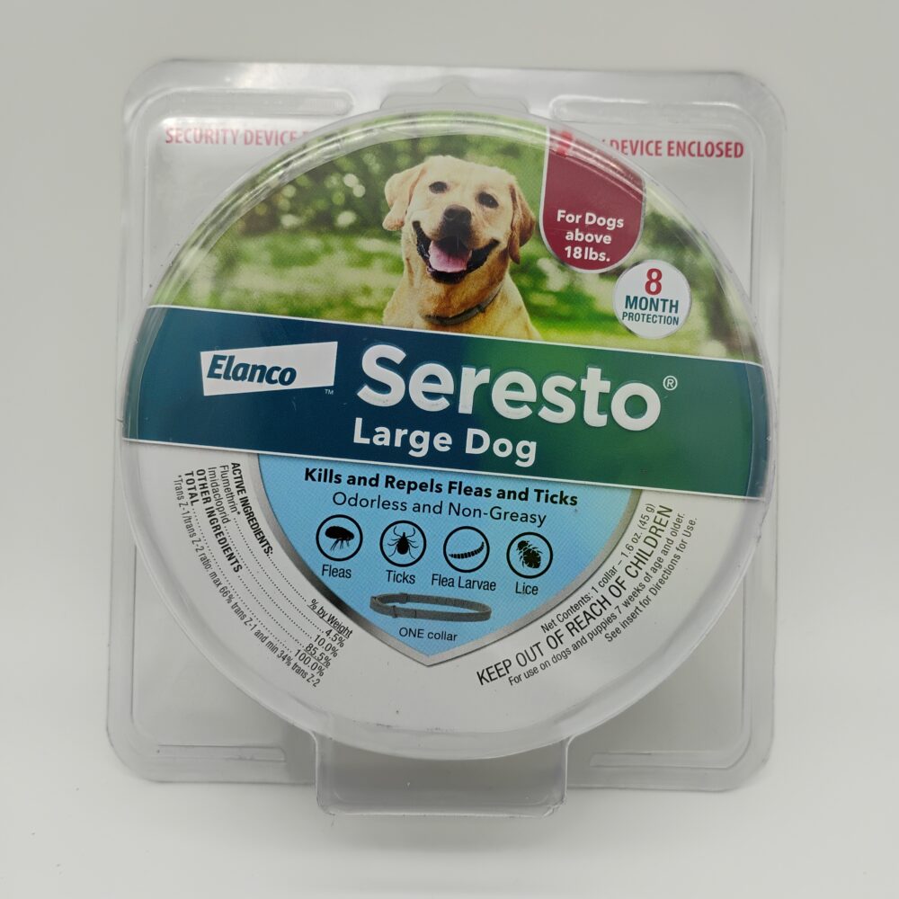 (2) Seresto Flea & Tick Collar LARGE Dogs Odorless Non-Greasy NEW & SEALED! - Image 7