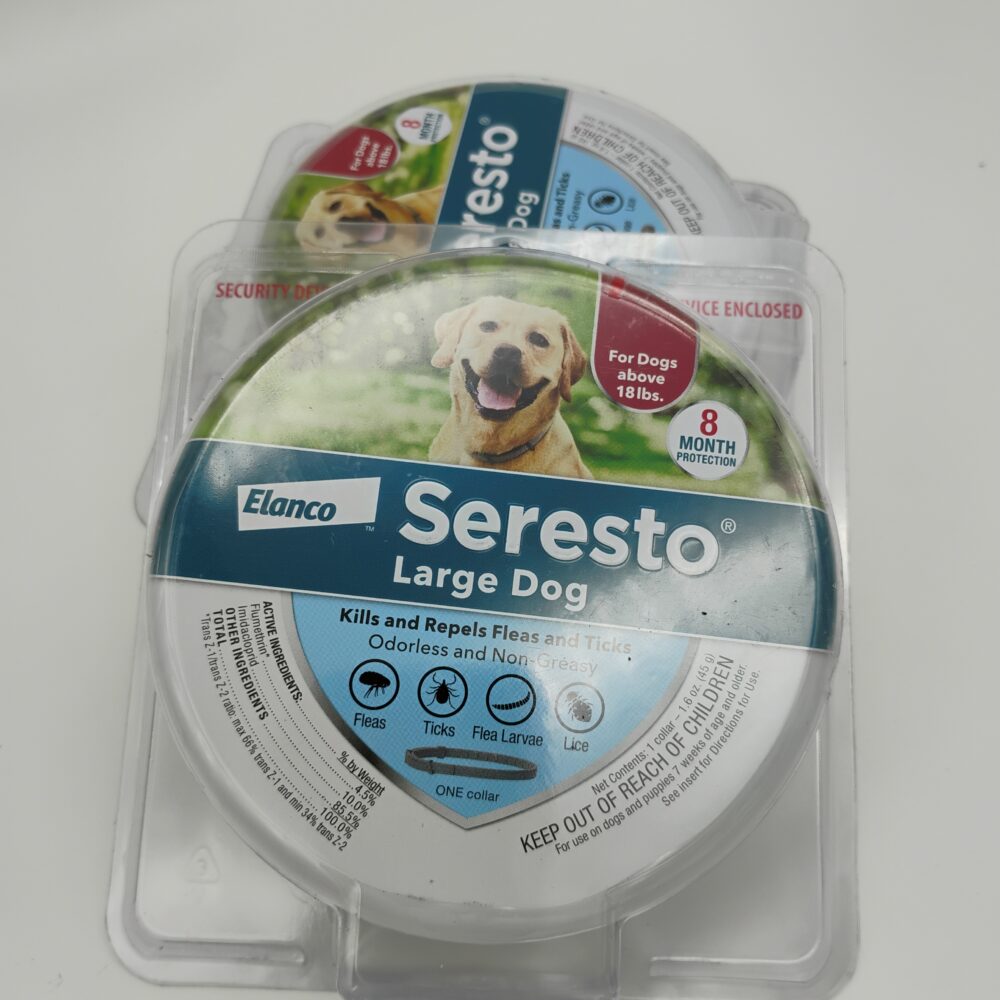 (2) Seresto Flea & Tick Collar LARGE Dogs Odorless Non-Greasy NEW & SEALED! - Image 9