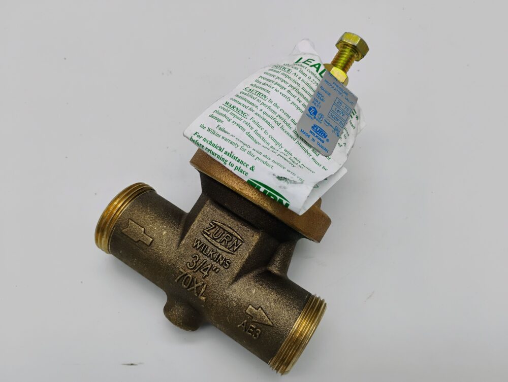 Zurn Wilkins 3/4" 70XLDU Pressure Reducing Valve (No Union Fittings) - Image 7