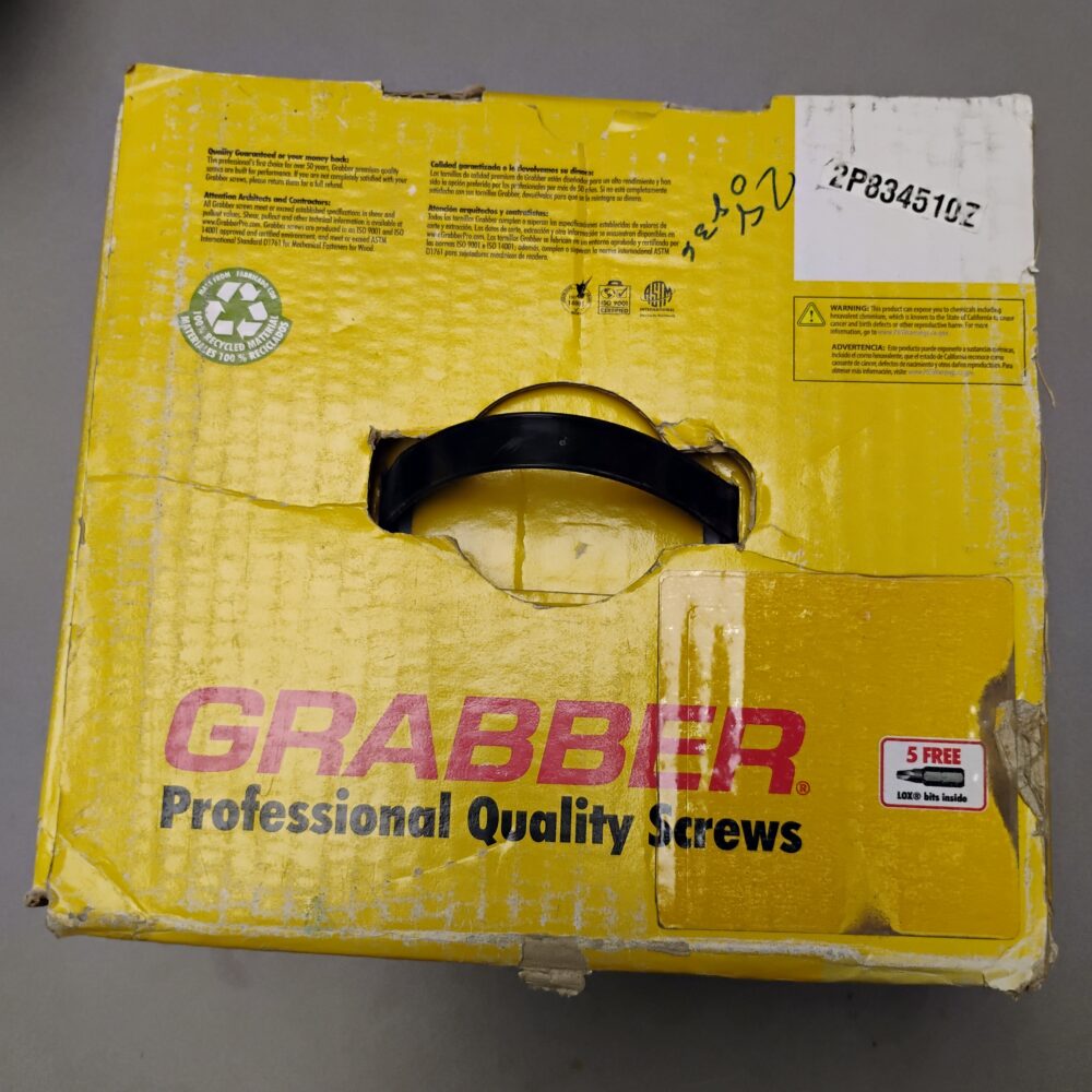 20 lbs Grabber 10 x 3 in. Lox 2 Flat Scavenger Head Yellow Zinc Coarse Thread - Image 7