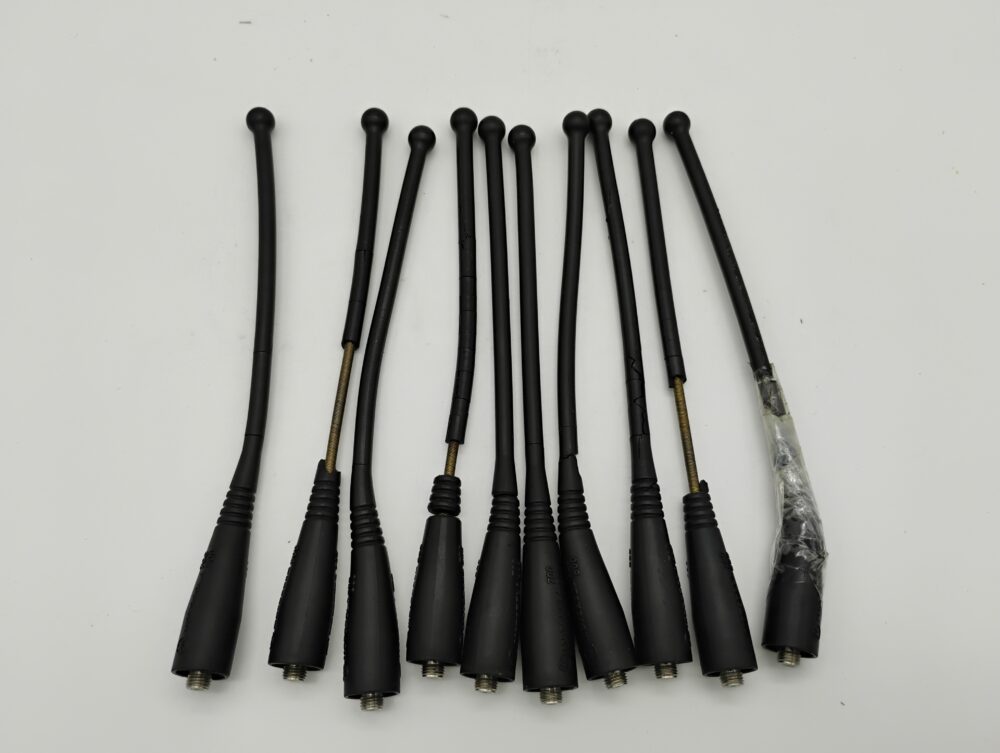 As is (10) MOTOROLA OEM 700 800 mhz antenna XTS5000 XTS1500 XPR6580 XTS2500