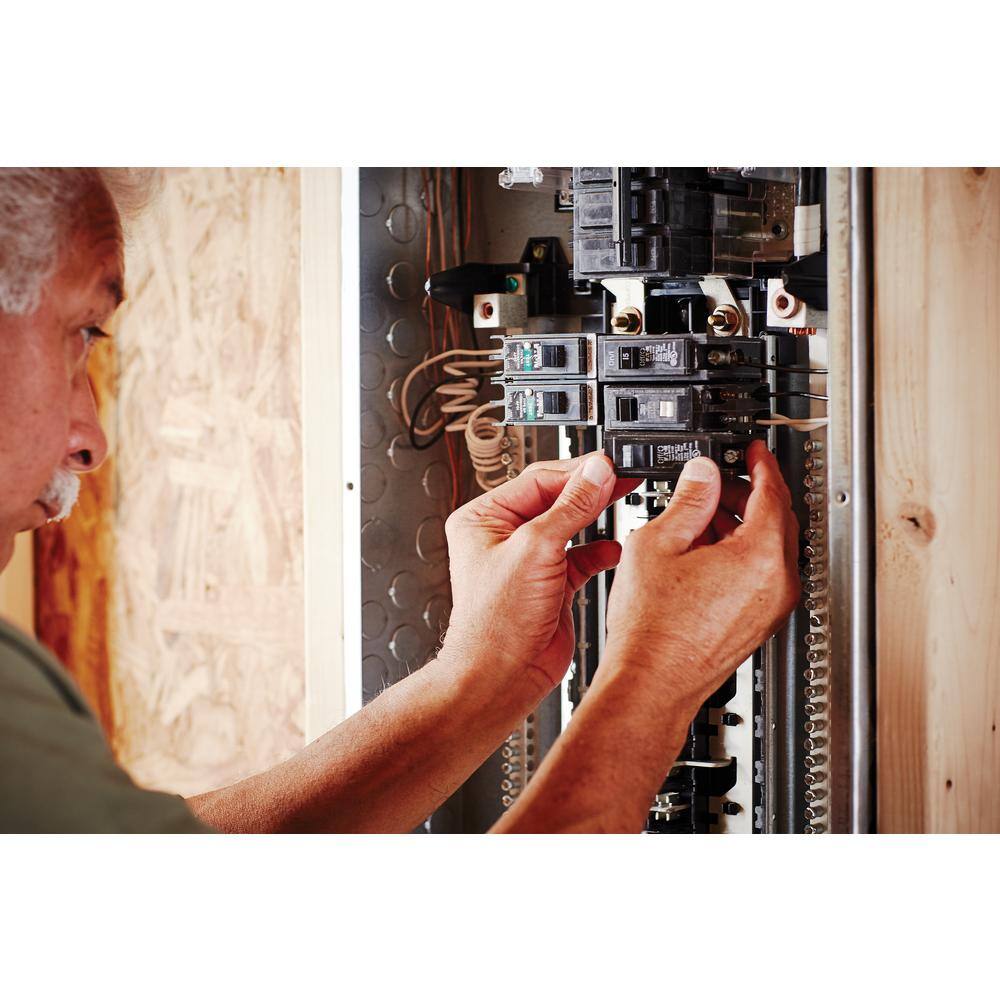Image of the (3) GE Q-Line 20 Amp 1 in. Single Pole Arc Fault Combination Breaker THQL1120AFP2 by GE, SKU: 2255-GE-THQL1120AFP