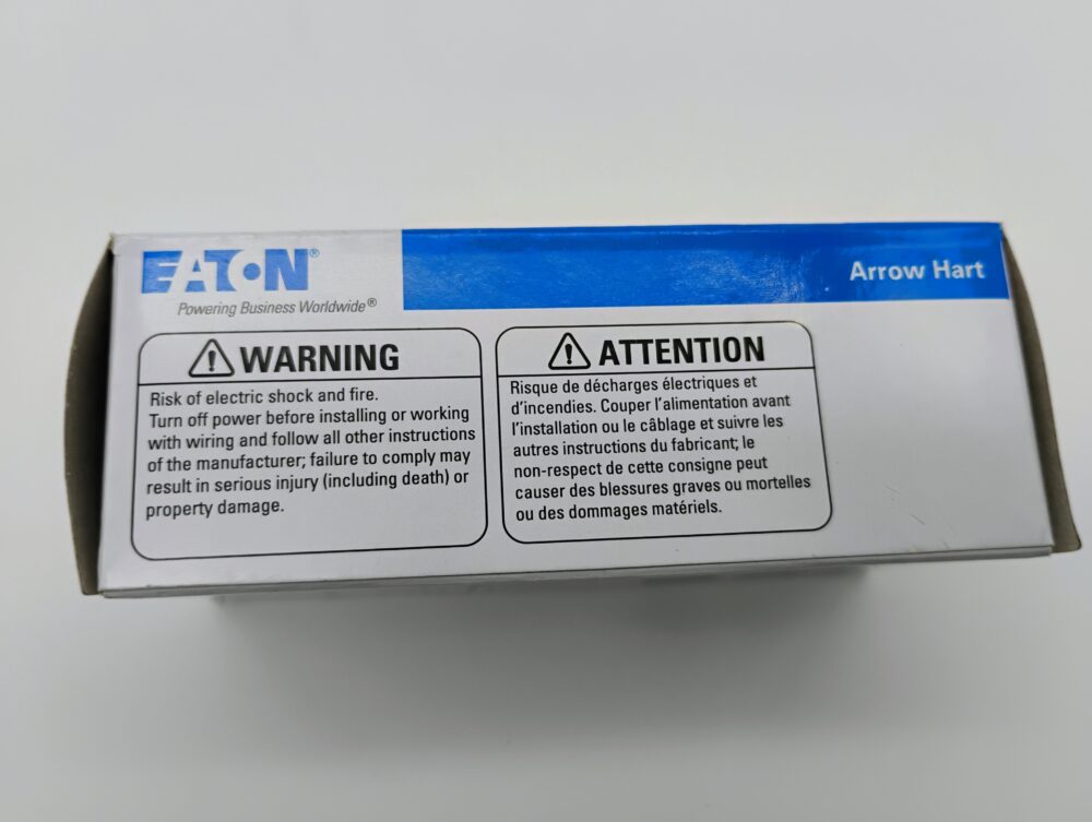 (14) Eaton TWR270W Outlets Duplex Receptacle 2P 15A 125V White WR - Image 5