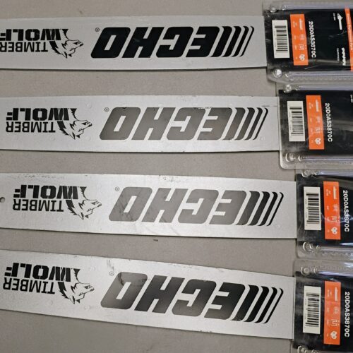 (4) Echo 20D0AS3870C 20" Timberwolf Chainsaw Guide Bar 3/8" .050 70DL CS-590