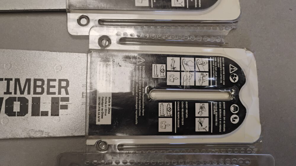 (4) Echo 20D0AS3870C 20" Timberwolf Chainsaw Guide Bar 3/8" .050 70DL CS-590 - Image 14