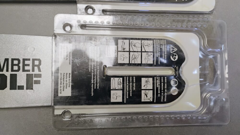(4) Echo 20D0AS3870C 20" Timberwolf Chainsaw Guide Bar 3/8" .050 70DL CS-590 - Image 15