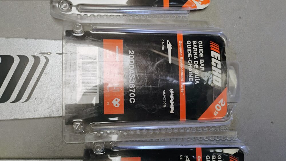 (4) Echo 20D0AS3870C 20" Timberwolf Chainsaw Guide Bar 3/8" .050 70DL CS-590 - Image 7