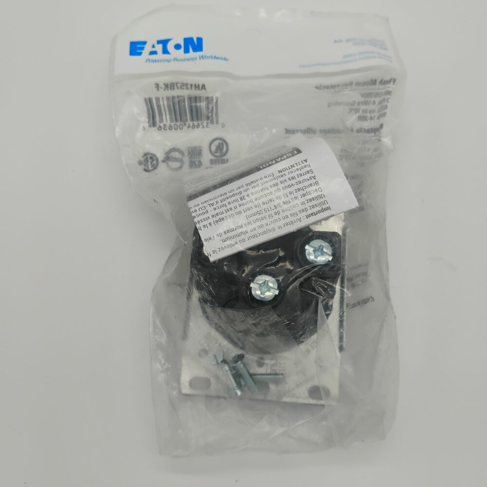 (3) Eaton 30 Amp 125/250V, NEMA 14-30R Flush Mount Range and Dryer Outlet - Image 6