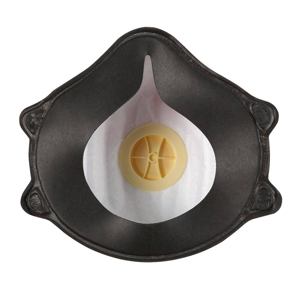 Image of the (3) Milwaukee N95 Professional M-Purpose Valved Respirator W/Gasket 48-73-4001 by Milwaukee, SKU: 2279-Milw-N95