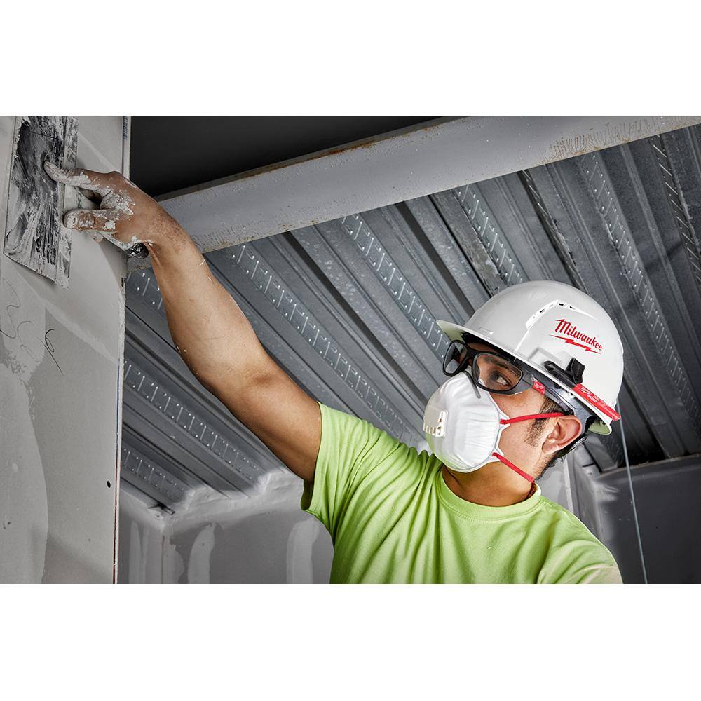 Image of the (3) Milwaukee N95 Professional M-Purpose Valved Respirator W/Gasket 48-73-4001 by Milwaukee, SKU: 2279-Milw-N95
