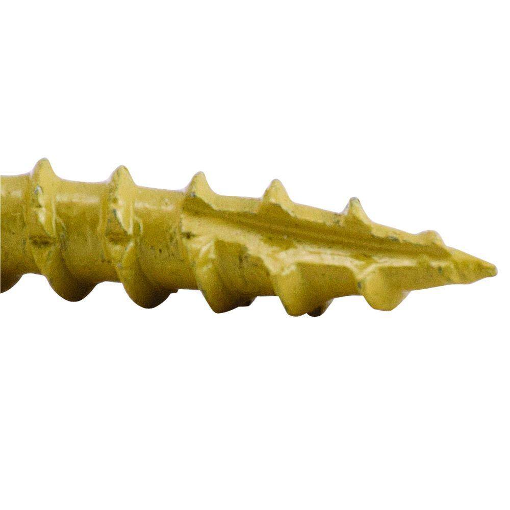Image of the #9 x 3 in. Tan Star Flat-Head Wood Deck Screw (1 lb. / 73-Piece) by DECKMATE, SKU: 2313-DeckM-169532
