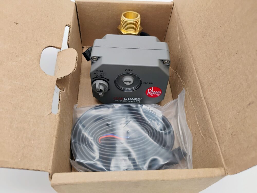 Rheem Automatic Shut-Off Valve AP19457 Leak Guard Water Heater Leak Detector