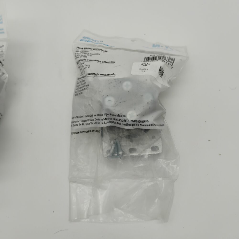 (3) Eaton Straight Blade Receptacle, 1 Outlet, Nema 14-50R, 50 A, 125/250V - Image 4