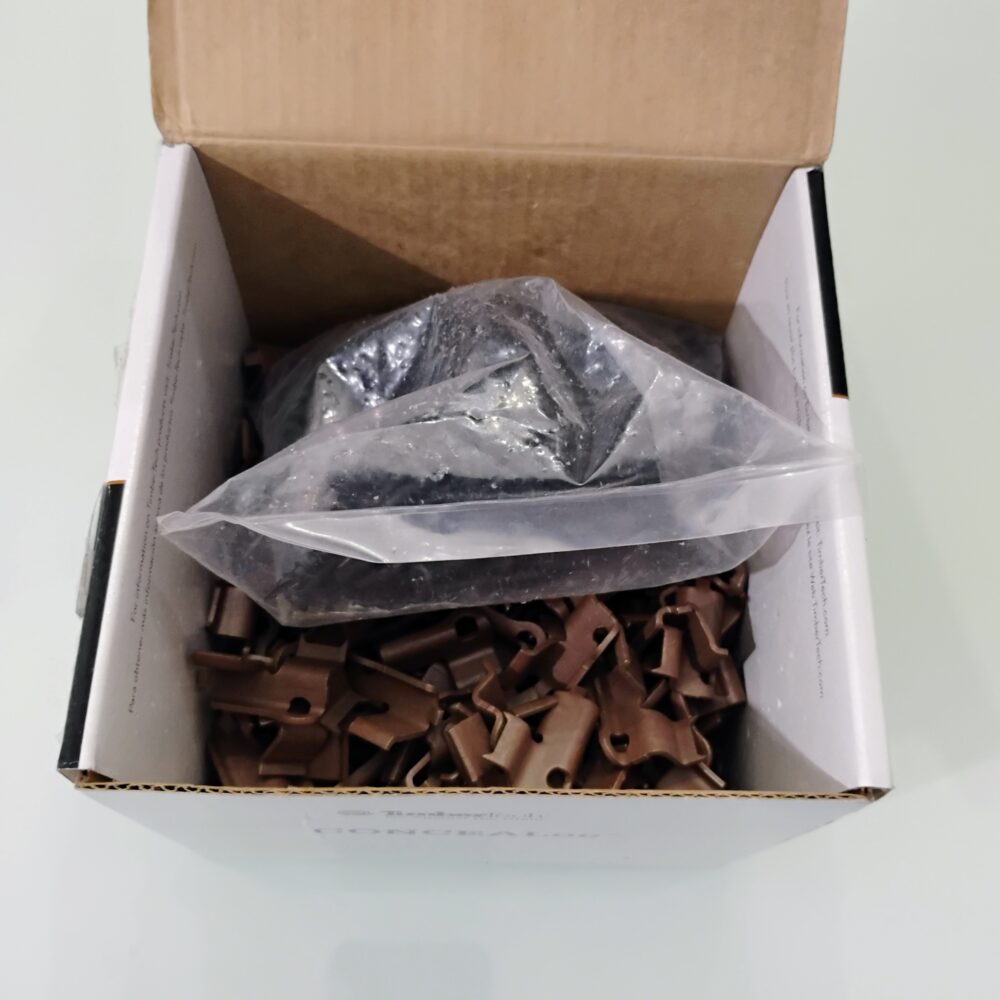 TimberTech CONCEALoc Hidden Fastener 100ft2 BROWN R-4261-RBTT