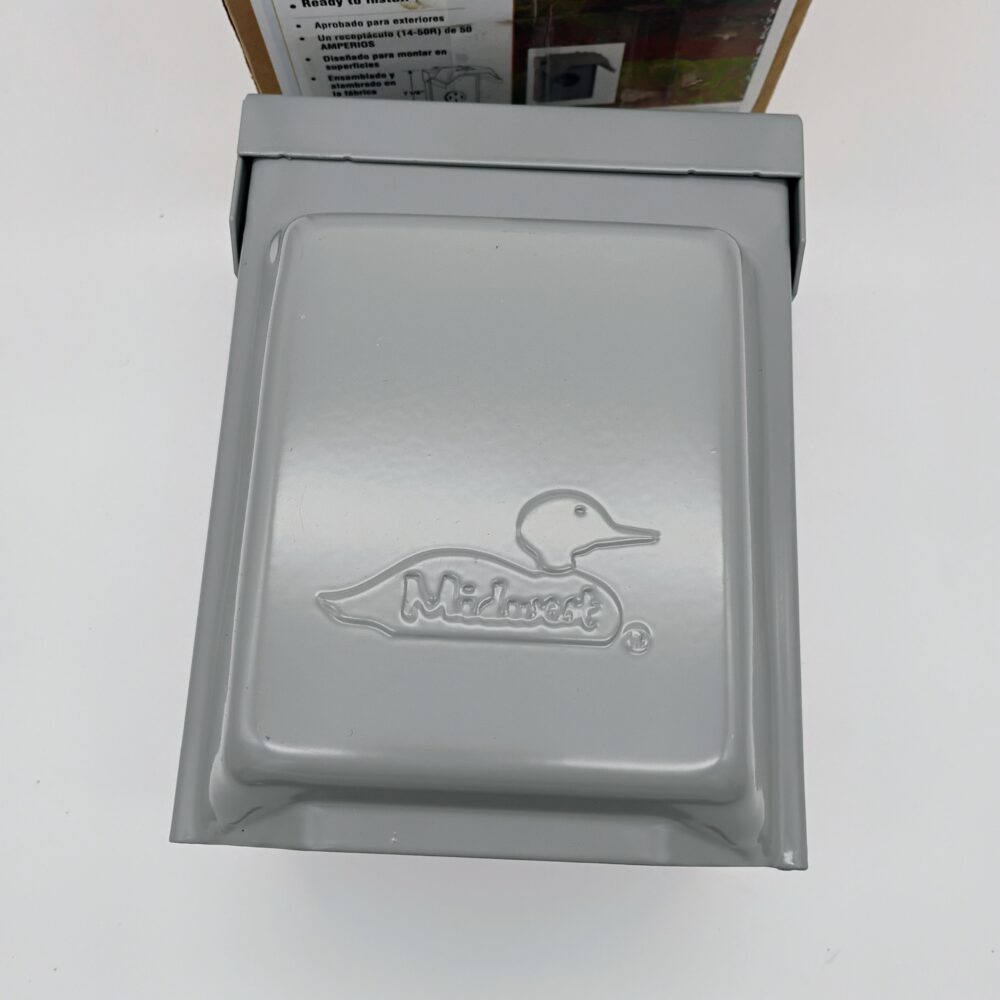 MIDWEST U054P Weatherproof Temporary RV Outlet 50A 14-50 RWR Volts AC: 120/240V - Image 4