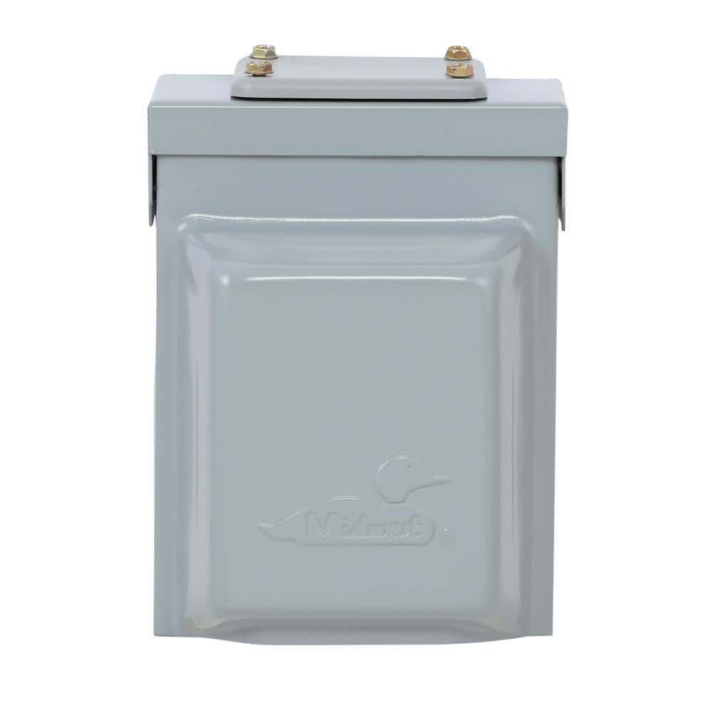 Image of the MIDWEST U054P Weatherproof Temporary RV Outlet 50A 14-50 RWR Volts AC: 120/240V by Midwest Electric Products, SKU: 2370-Midw-575378