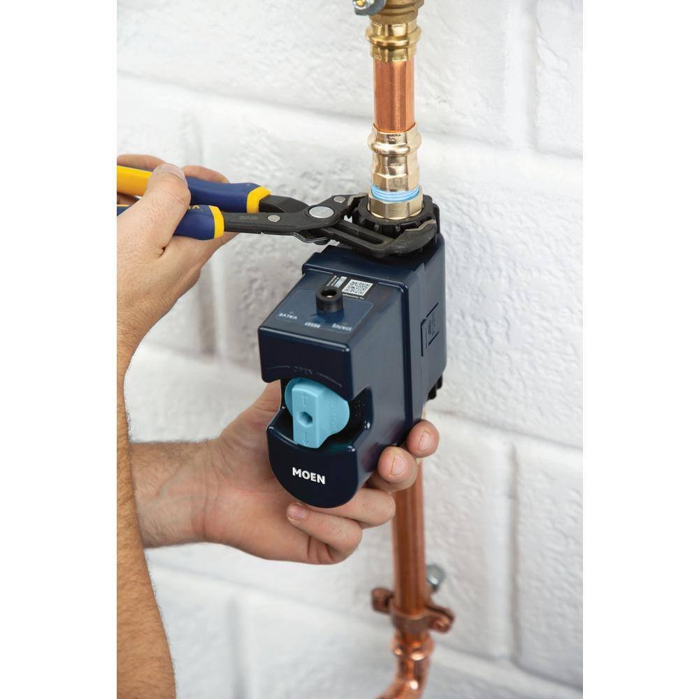 Image of the MOEN Flo 0.75 in. Smart Water Monitor and Automatic Water Shut Off Valve by MOEN, SKU: 2377-MOEN-Flo-0.75