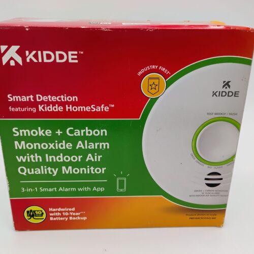 Kidde Smart Smoke & Carbon Monoxide Detector & Indoor Air Quality Monitor, WiFi