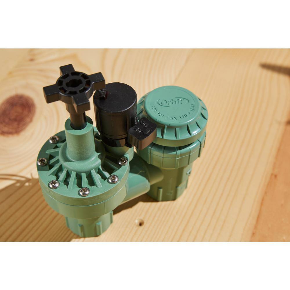 Image of the Orbit 3/4 in. Plastic FPT Automatic Anti-Siphon Zone Valve 57623 by Orbit, SKU: 2374-Orbit-3/4-57623