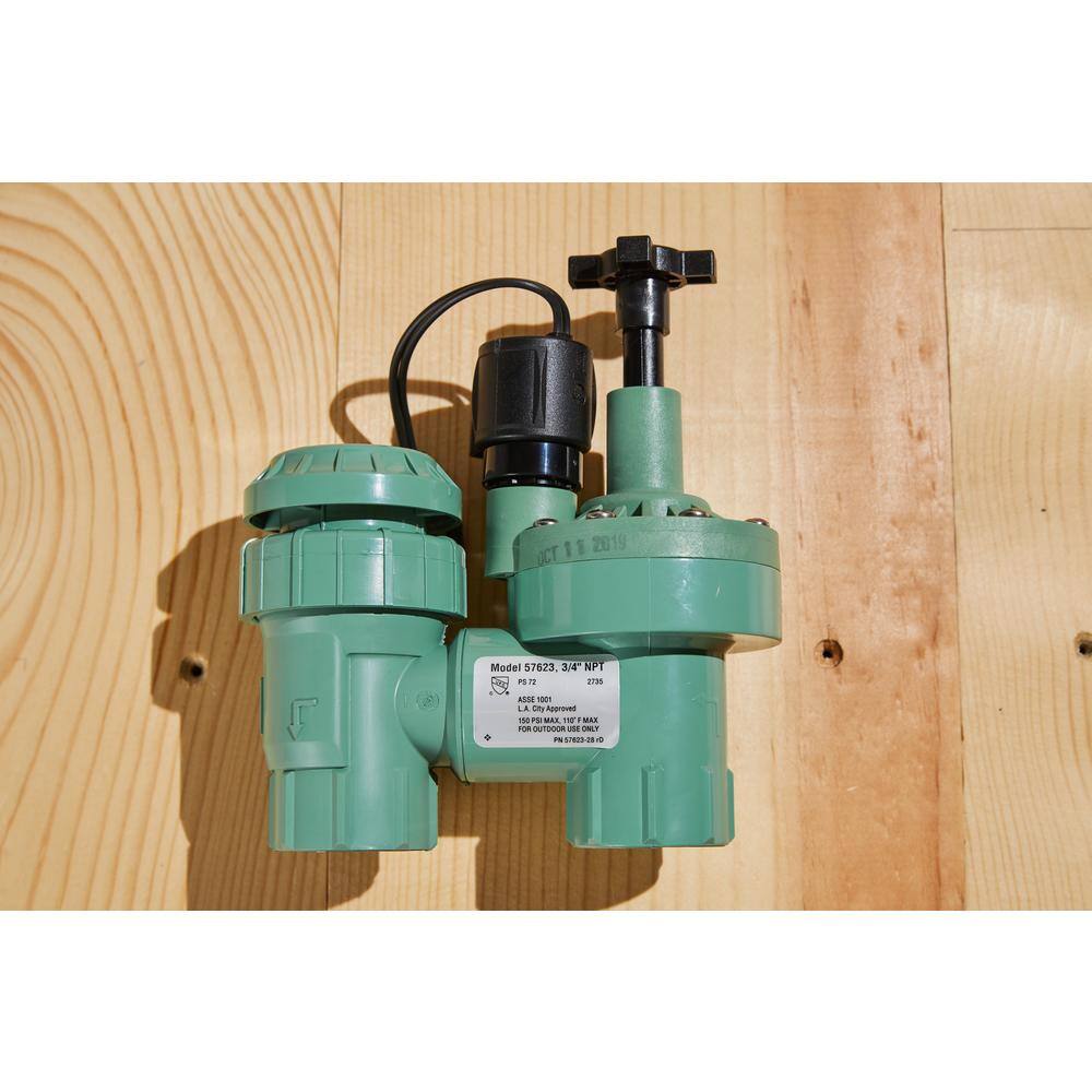 Image of the Orbit 3/4 in. Plastic FPT Automatic Anti-Siphon Zone Valve 57623 by Orbit, SKU: 2374-Orbit-3/4-57623