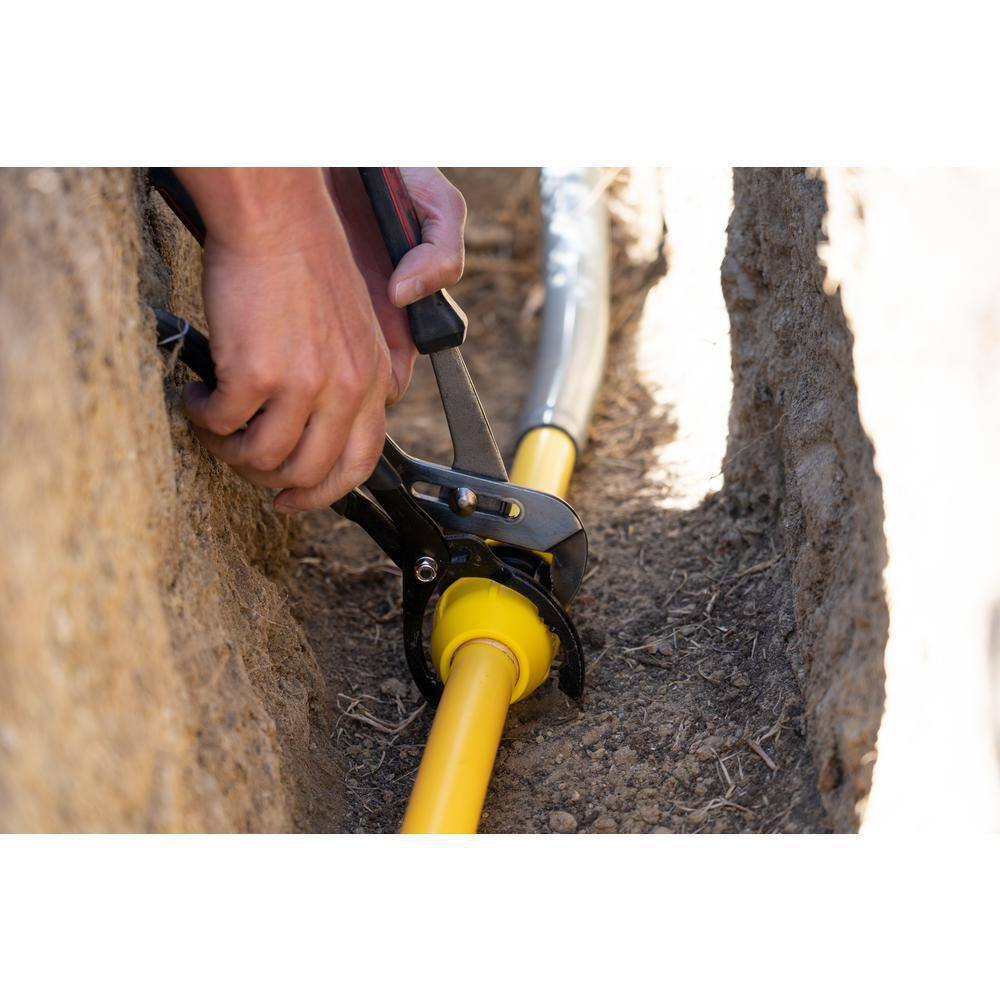 Image of the Home-Flex 491-1/4 in. Underground Yellow Poly Gas Pipe Coupler SDR10 by HOME-FLEX, SKU: 2382-coupl11/4-SDR10
