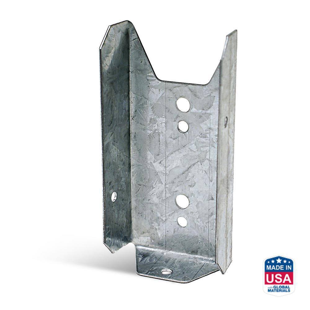 Image of the FB ZMAX Galvanized Fence Rail Bracket for 2x4 Nominal Lumber by Simpson Strong-Tie, SKU: 2386-Simp-FB24Z(166)