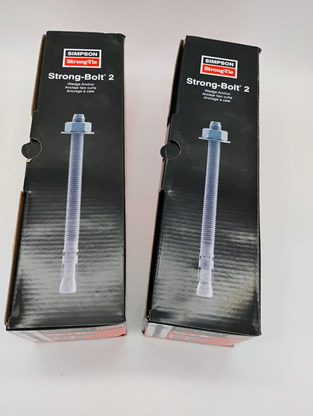 40 Simpson Strong-Tie Strong-Bolt (5/8"x6") Mechanically Galvanized Wedge Anchor - Image 2