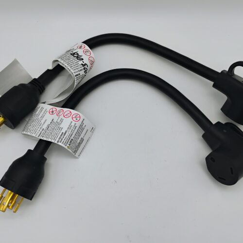 Tasco RV Adapter Kit: L14-30P & L5-30P to Right-Angle TT-30R (2 Adapters)