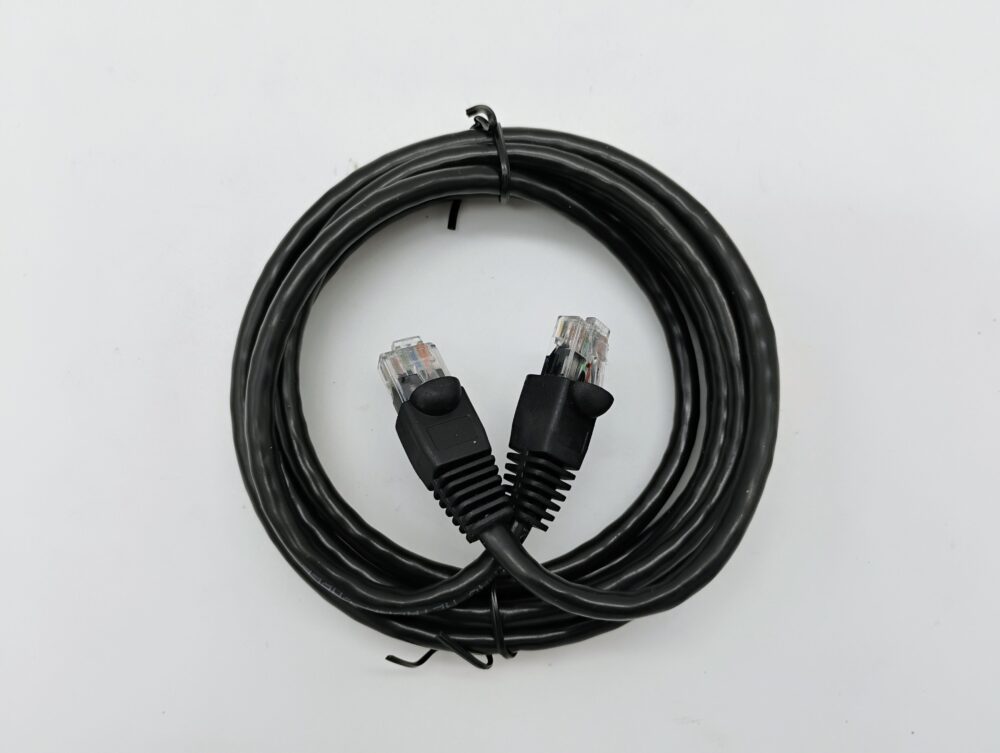 Lot of 20 CAT6 Ethernet Cable RJ45 7ft Black LAN Networking Cable New - Image 3