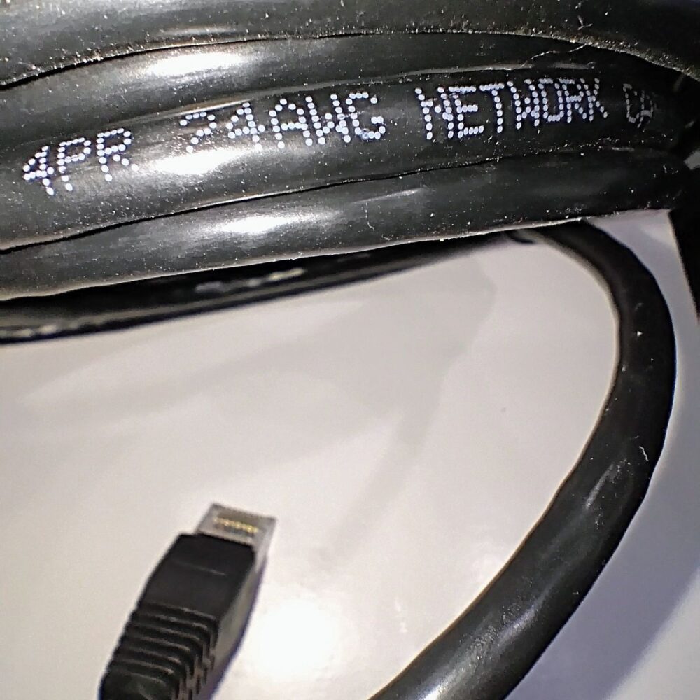 Lot of 20 CAT6 Ethernet Cable RJ45 7ft Black LAN Networking Cable New - Image 7