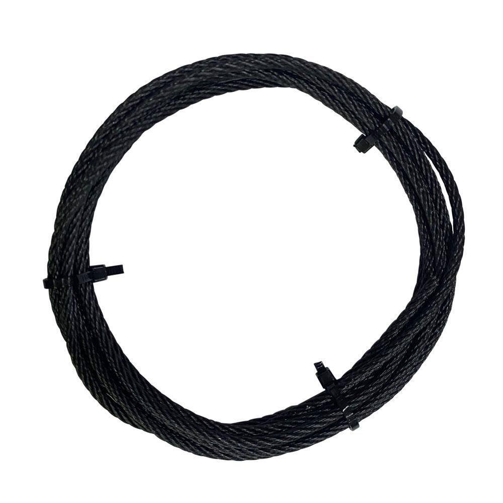 Image of the Anti Sag Gate Kit Gate Hardware Support Cable Set for Sliding Gate Steel Black by Everbilt, SKU: 2447-Ever-AntiSag