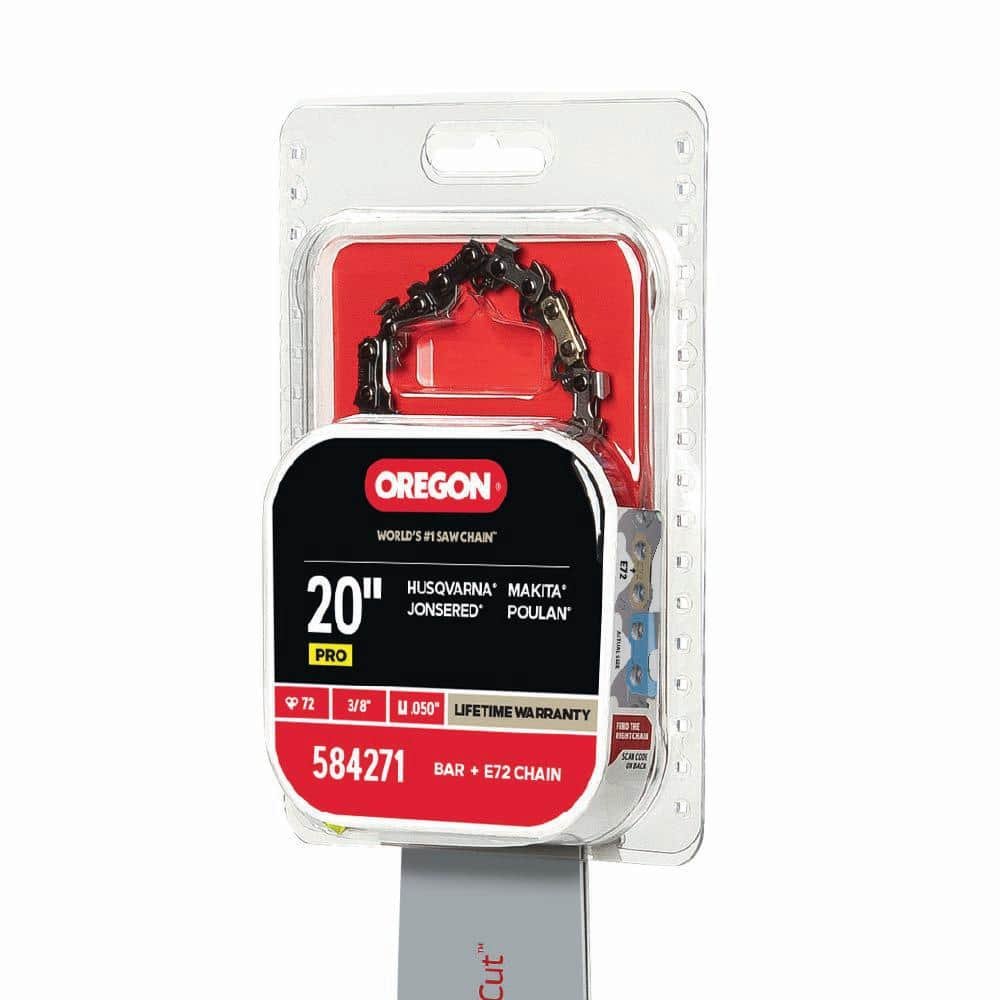 Image of the (2) Oregon 20 in. Chainsaw Bar & E72 Chain, Fits Husqvarna & others (20K095E72) by Oregon, SKU: 2482-Oregon-20K095E7