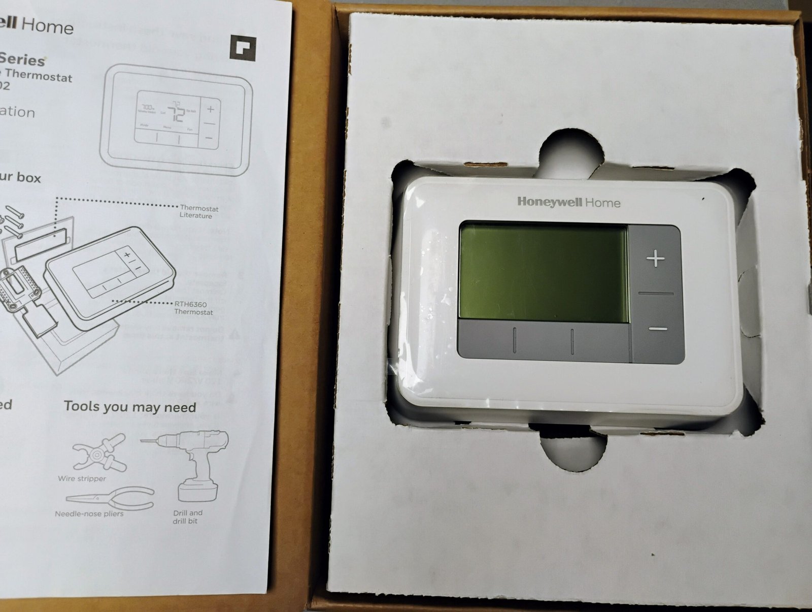 Lot of 7 Honeywell Home RTH6360D1002 5/2 Day Programmable Thermostat - Image 7