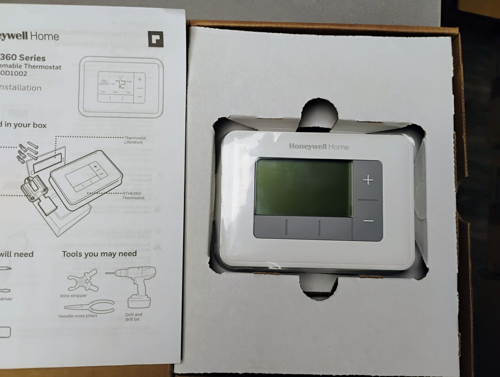 Lot of 7 Honeywell Home RTH6360D1002 5/2 Day Programmable Thermostat - Image 3